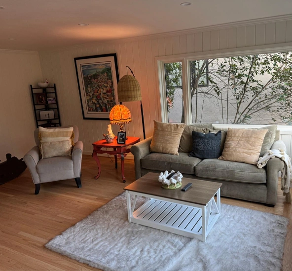 Modern room remodeling project