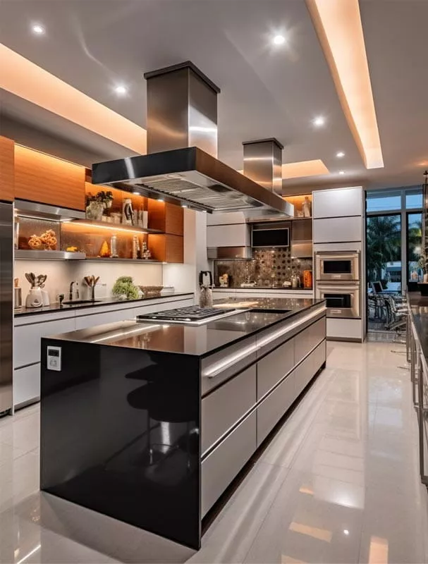 Beautifully renovated kitchen with contemporary finishes