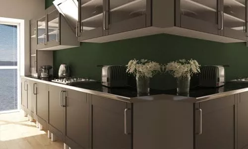 Simple and elegant kitchen interior