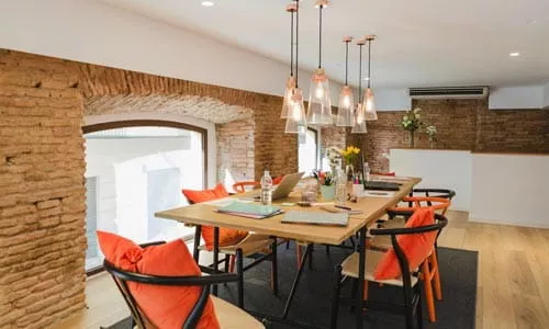 Layered lighting in Kitchen